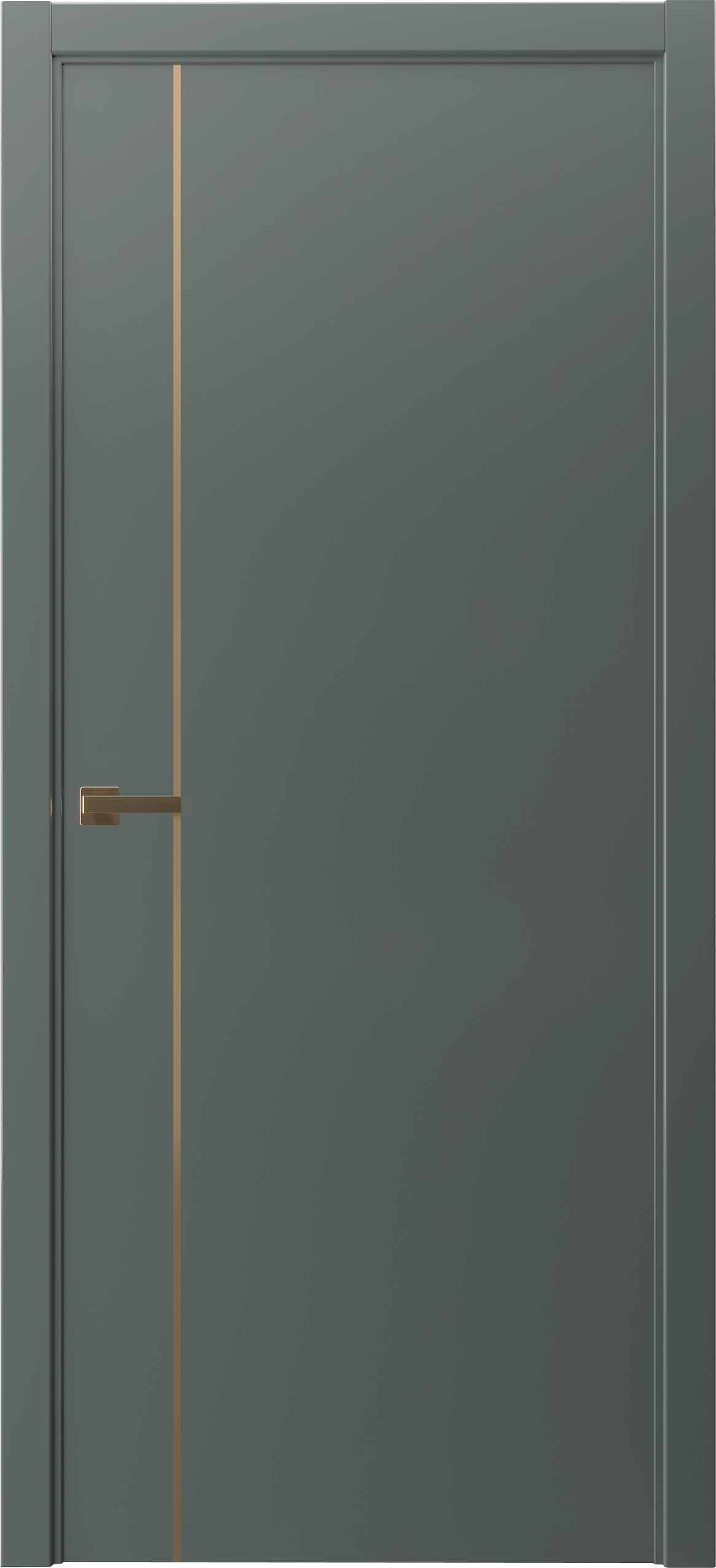 Стронг с плоским молдингом